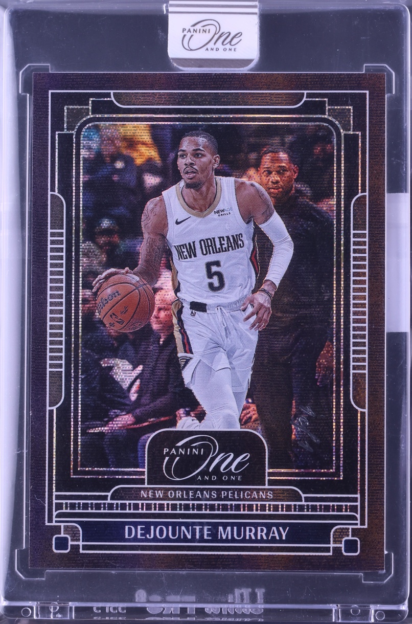 2024 Panini One And One Black Dejounte Murray 1/1 #54 CGC AUTH - Photo 1