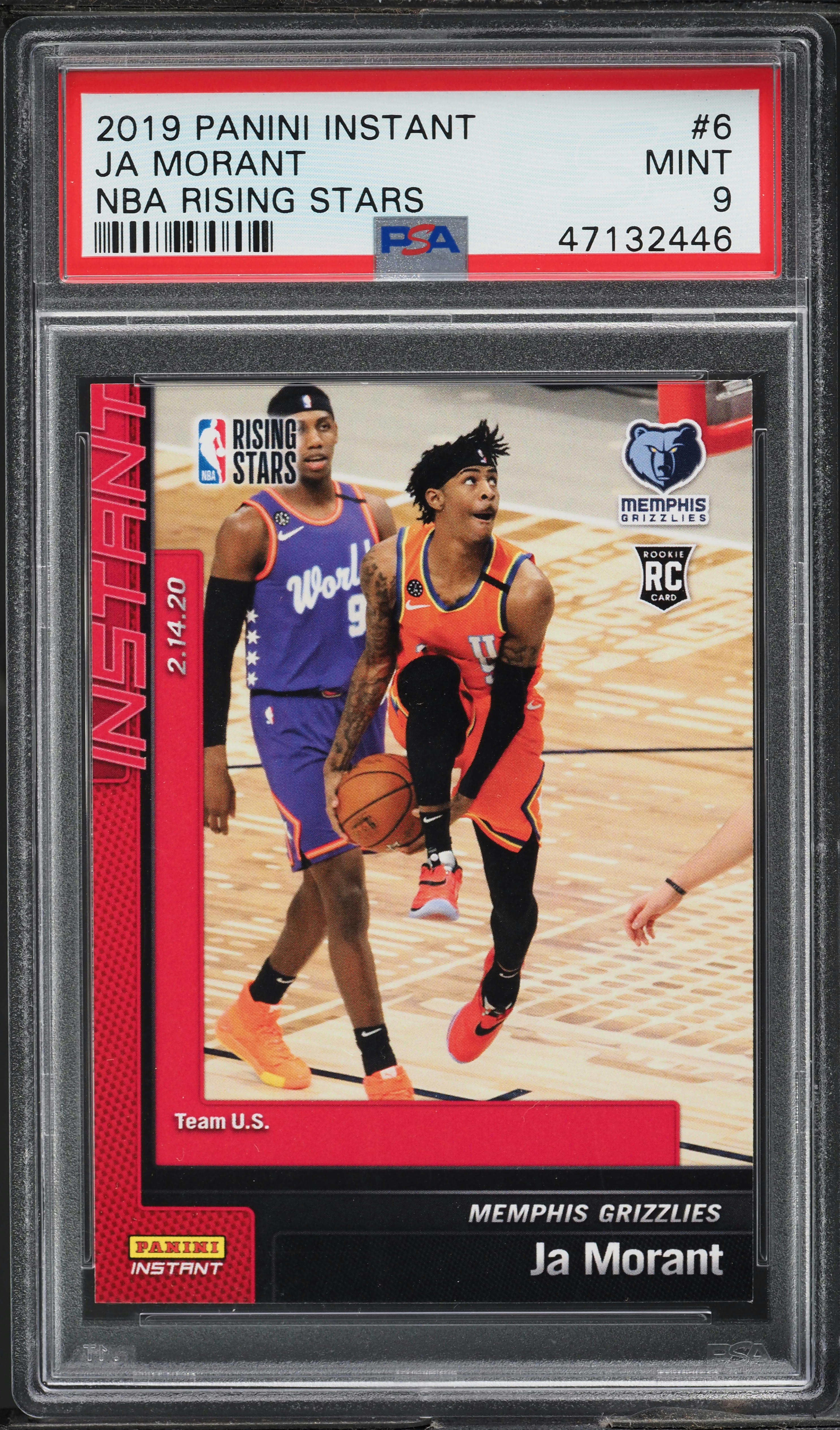 2019 Panini Instant NBA Rising Stars Ja Morant ROOKIE /358