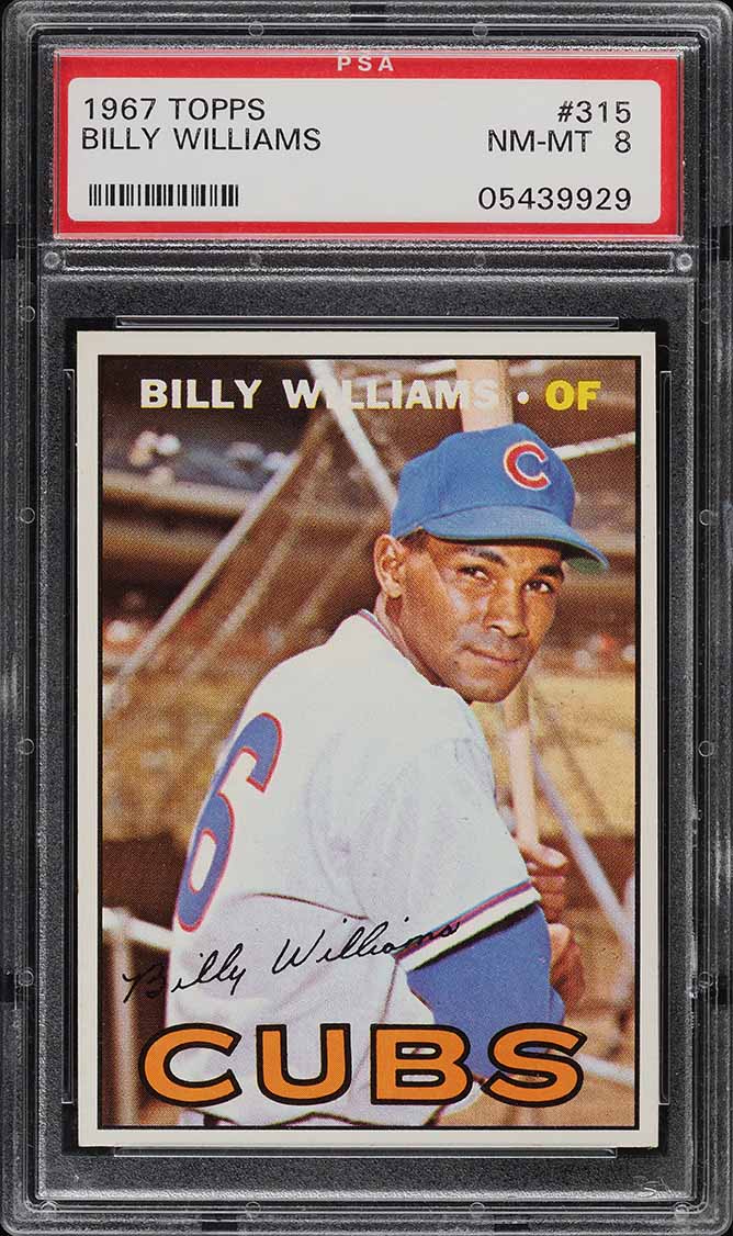 1967 Topps Billy Williams #315 PSA 8 NM-MT