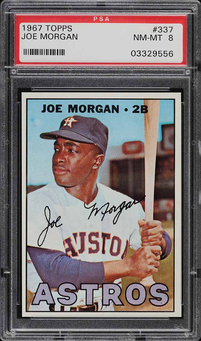 1967 Topps Joe Morgan #337 PSA 8 NM-MT