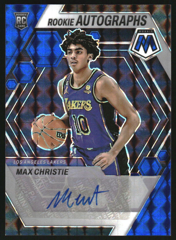 2022 Panini Select Courtside Blue Christian Braun ROOKIE