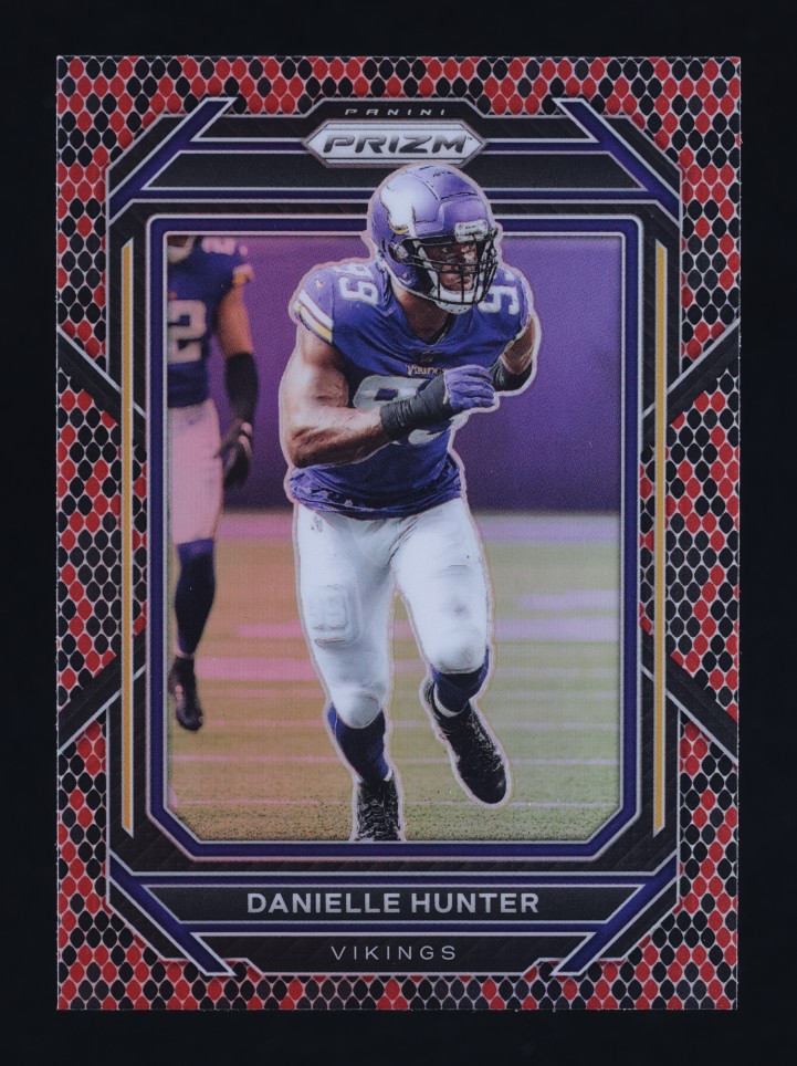2022 Panini Prizm Snakeskin Danielle Hunter #194 MBA AUTH