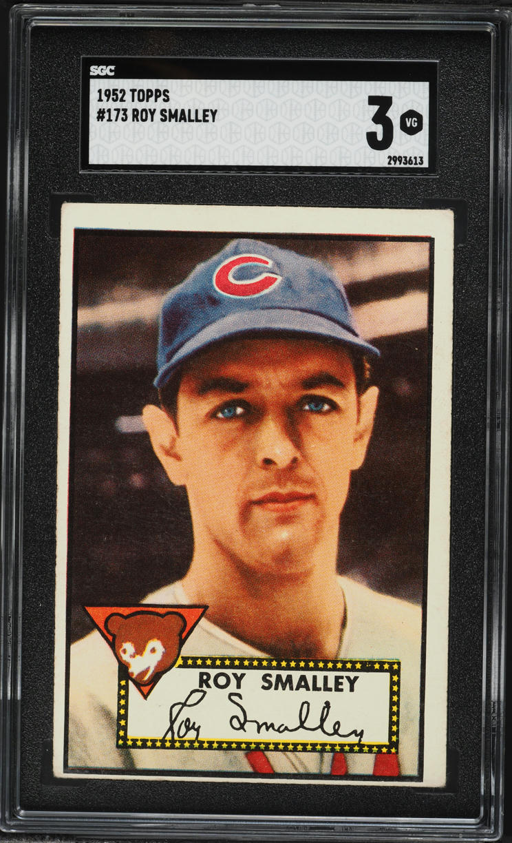 1952 Topps Roy Smalley #173 SGC 3 VG