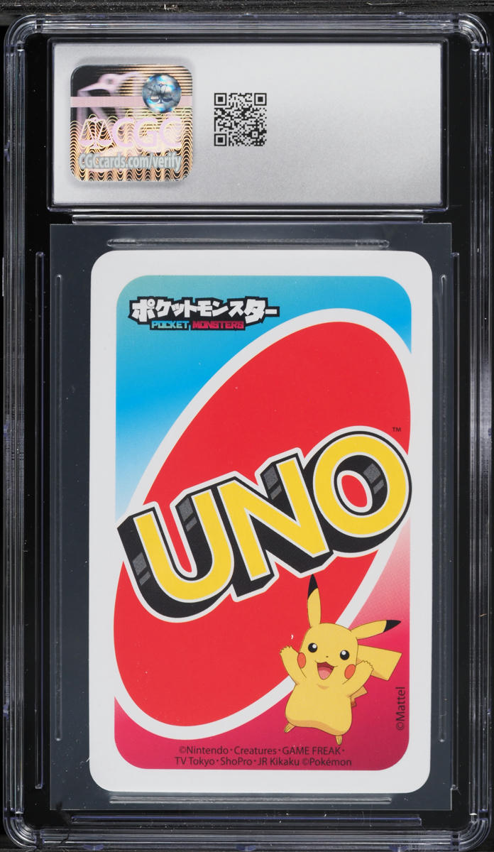 2021 Pokemon Japanese Playing Cards Pocket UNO Blue Blastoise CGC 10 GEM MINT