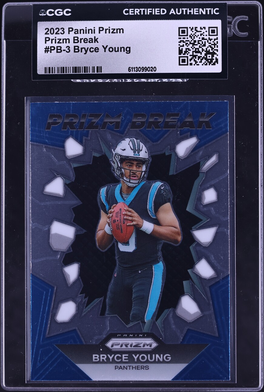 2023 Panini Prizm Break Bryce Young ROOKIE #PB-3 CGC AUTH