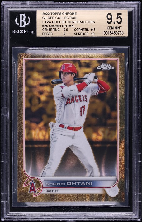 2024 Topps Chrome Logofractor Edition Gold Refractor Shohei
