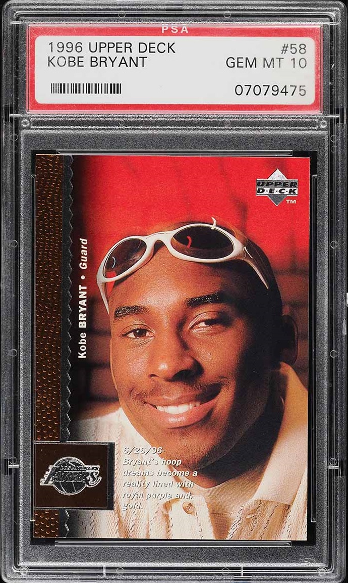 KOBE BRYANT　ROOKIE CARD　1996　UPPER　DECK Amazon.com: Kobe Bryant Rookie Card 1996-97 Upper Deck