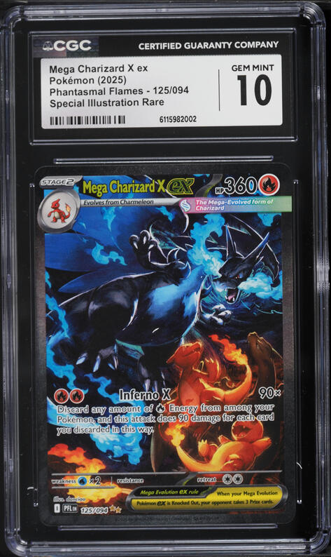 2025 Pokemon Japanese Mega Dream Ex SAR Mega Scrafty ex #241 CGC