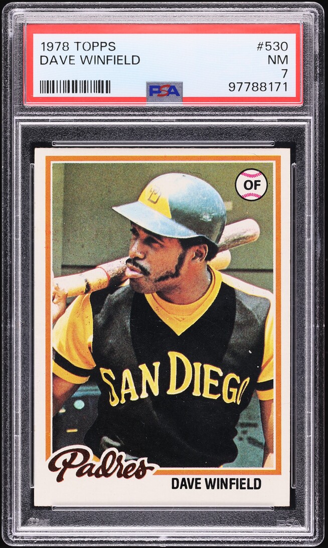 1978 Topps Dave Winfield #530 PSA 7 NRMT