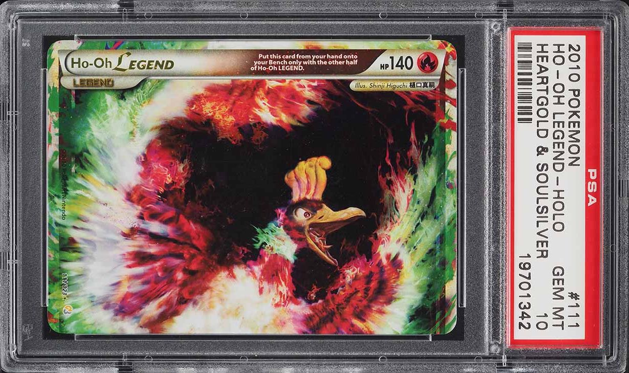 2010 Pokemon HeartGold & SoulSilver Holo Ho-Oh Legend #111 PSA 10 GEM MINT