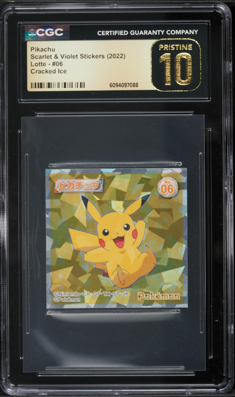 2022 Pokemon Japanese SV Promo Pre-Order Pikachu #1 PSA 10 GEM
