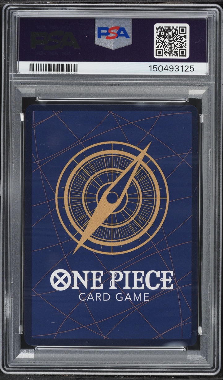2022 One Piece Japanese Premium 25th Anniversary Manga Art Brook #OP01-022 PSA 9 MINT