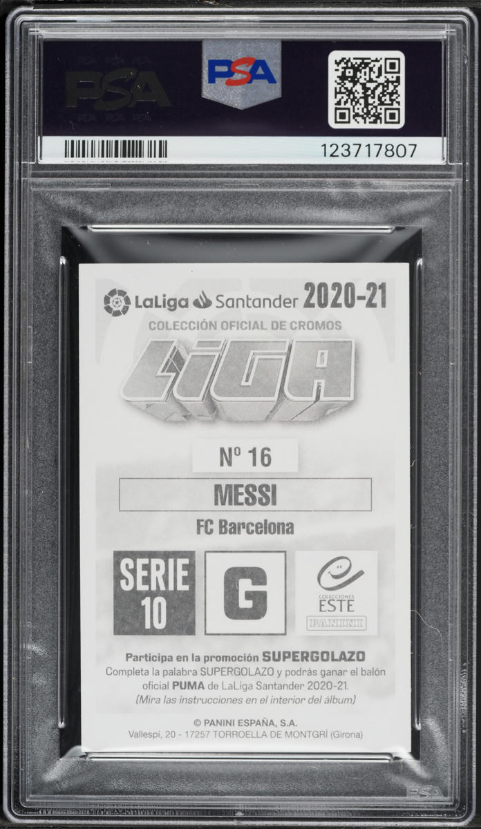 2020 Panini Colecciones Este Spanish LaLiga Serie 10 Lionel