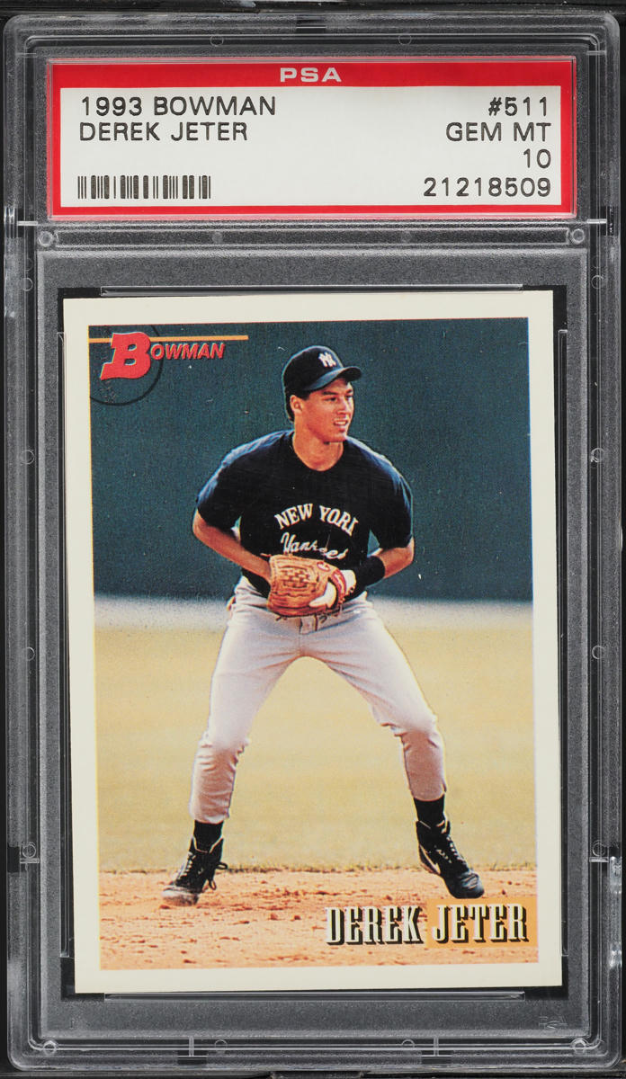 1993 Bowman Derek Jeter ROOKIE #511 PSA 10 GEM MINT