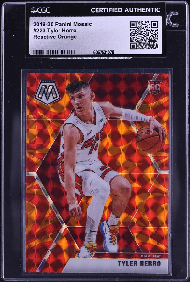 2019 Donruss Dominator Signatures Tyler Herro ROOKIE AUTO /99 #RD