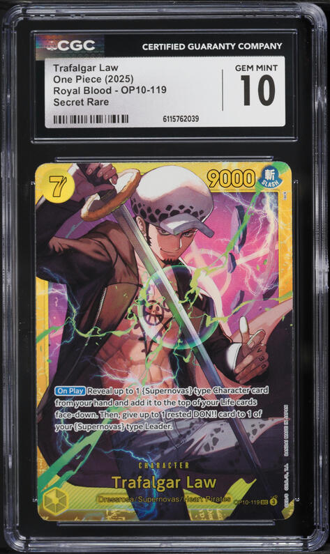 2023 One Piece Japanese Kingdoms Of Intrigue SP Trafalgar Law