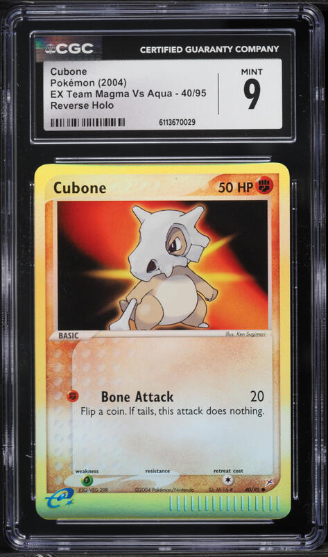 2021 Pokemon Sword & Shield Battle Styles Cubone #69 PSA 9 MINT on