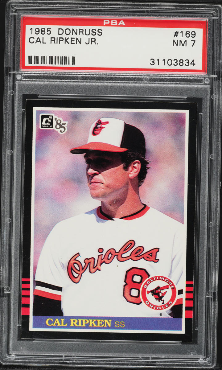 1985 Donruss Cal Ripken Jr. #169 PSA 7 NRMT
