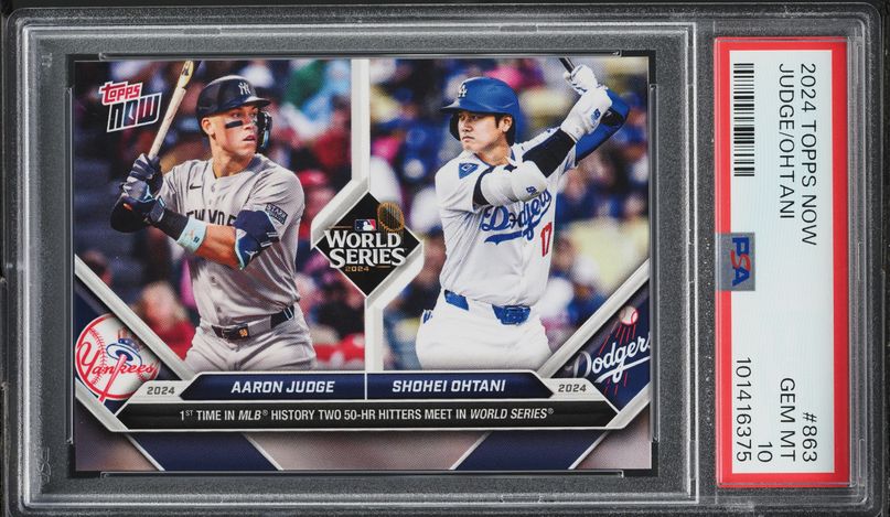 2024 Topps Big League Let's Go Shohei Ohtani /50 #LG1 PSA 10 GEM
