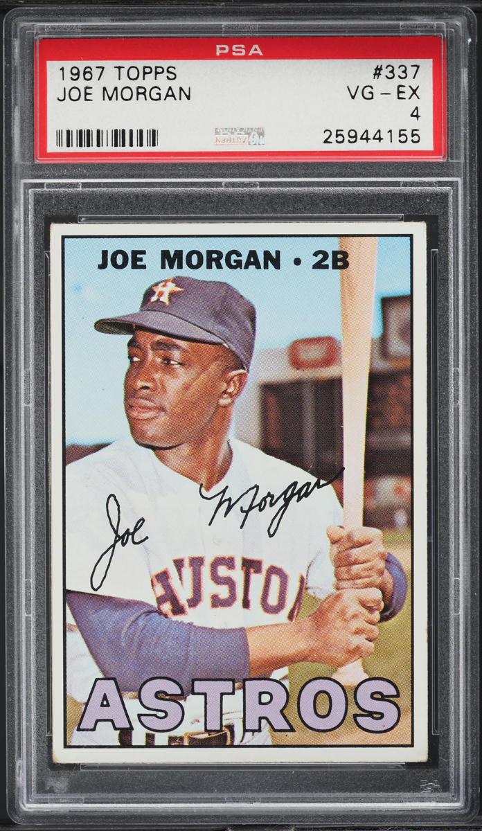 1967 Topps Joe Morgan #337 PSA 4 VGEX