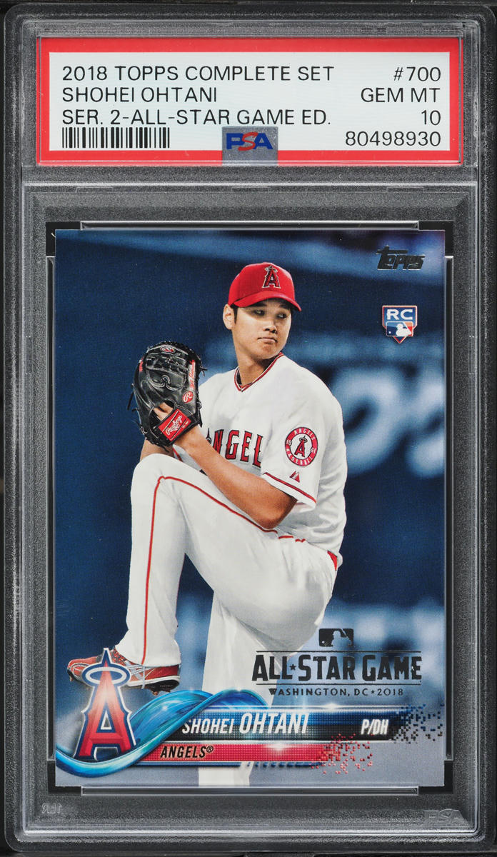 2018 Topps Complete Set Series 2 All-Star Game Shohei Ohtani