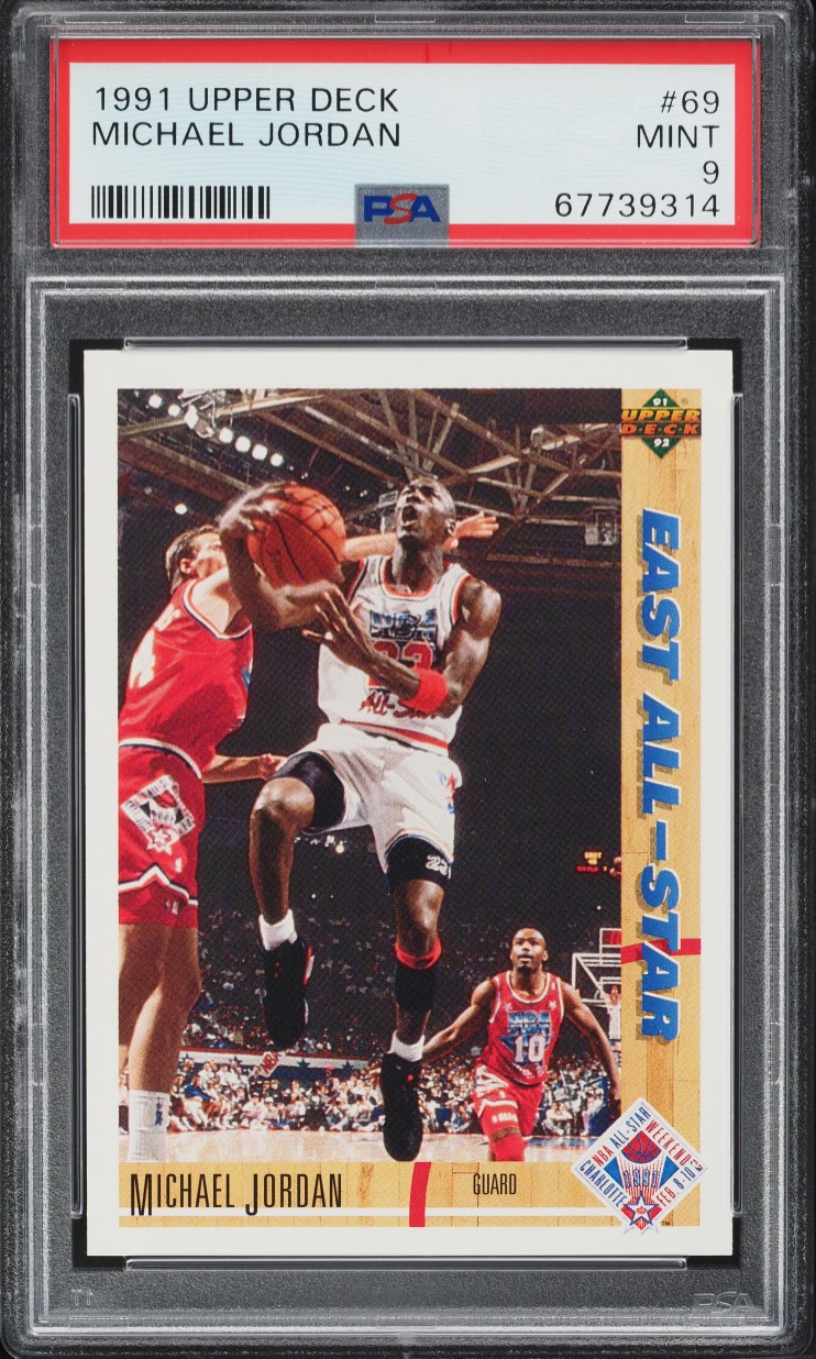 michael jordan 1991 upper deck basketball