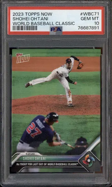 2023 Topps Now World Baseball Classic Shohei Ohtani #WBC-71