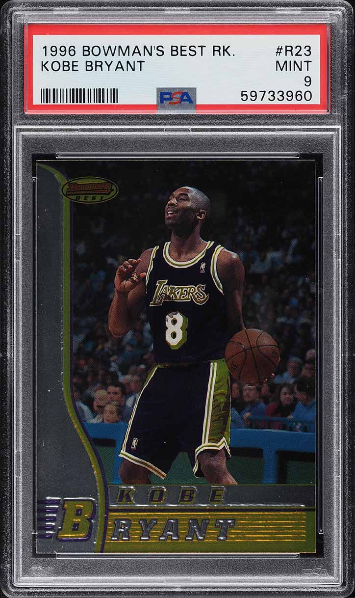 その他 NBA 96-97 Bowman's Best Kobe Bryant RC 1996 Bowman's Best Atomic Refractor Kobe Bryant ROOKIE #R23