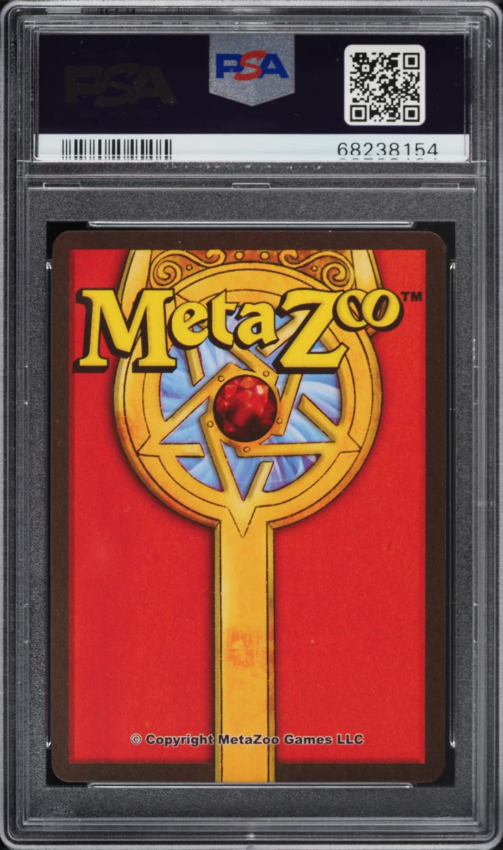 2022 MetaZoo Wilderness 1st Edition Holo Bigfoot #1 PSA 9 MINT