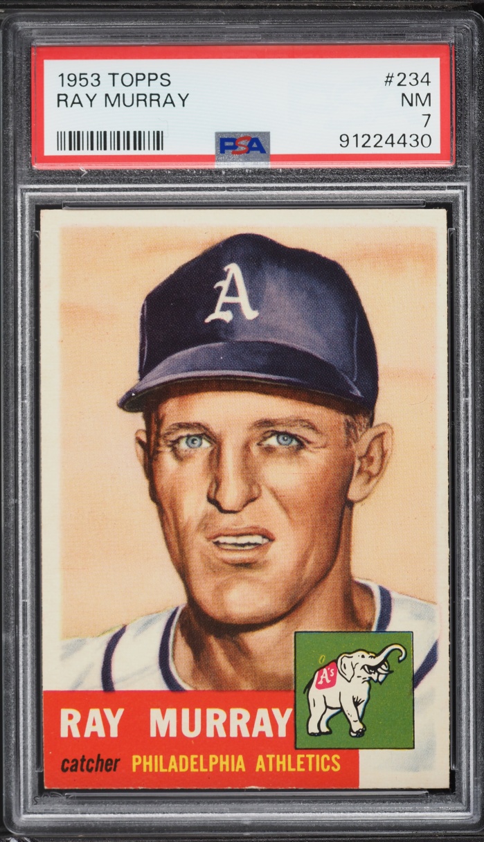 1953 Topps Ray Murray #234 PSA 7 NRMT
