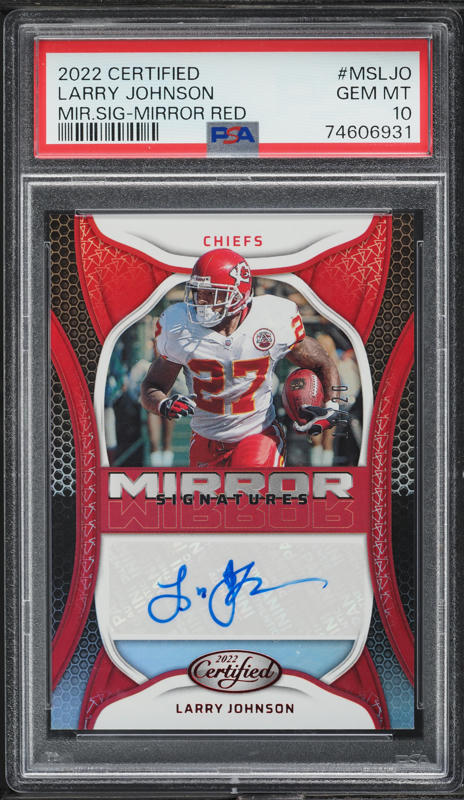 2022 Panini Certified Potential Mirror Red Maxx Crosby AUTO