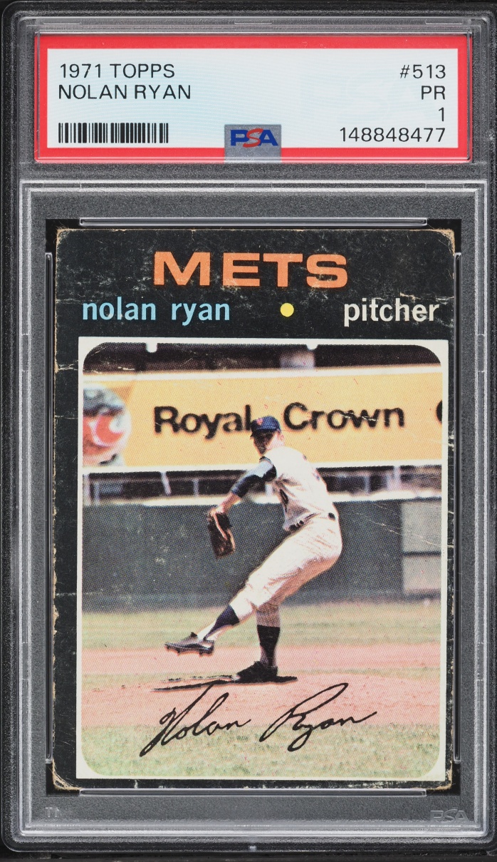 1971 Topps Nolan Ryan #513 PSA 1 PR