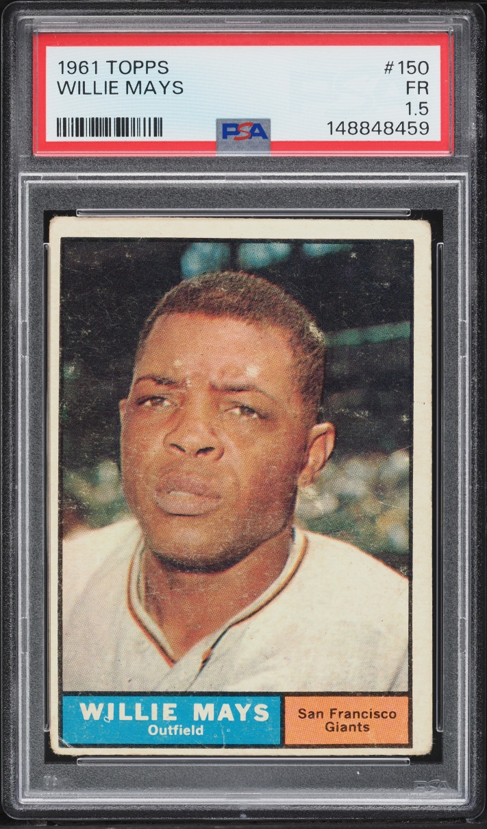 1961 Topps Willie Mays #150 PSA 1.5 FR