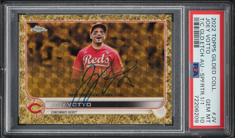 2022 Topps Chrome Gilded Collection #25 Shohei Ohtani PSA 10