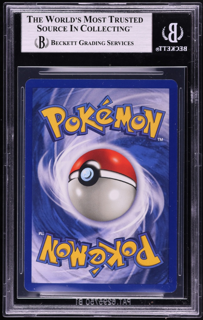 1999 Pokemon German Base Set 1st Edition Holo Charizard Glurak #4 BGS 8.5 NM-MT+