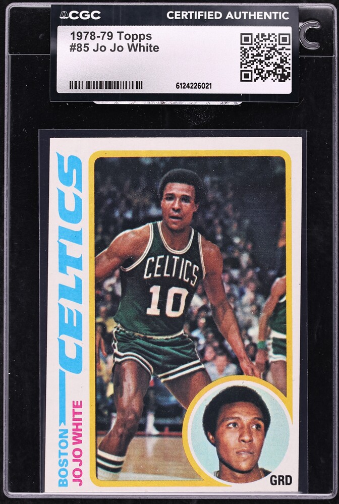 1978 Topps Basketball Jo Jo White #85 CGC AUTH
