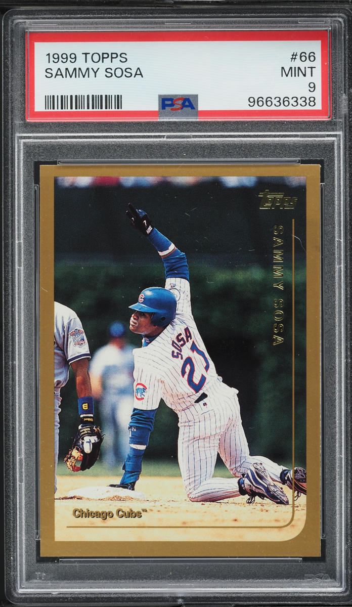 1999 Topps Sammy Sosa #66 PSA 9 MINT