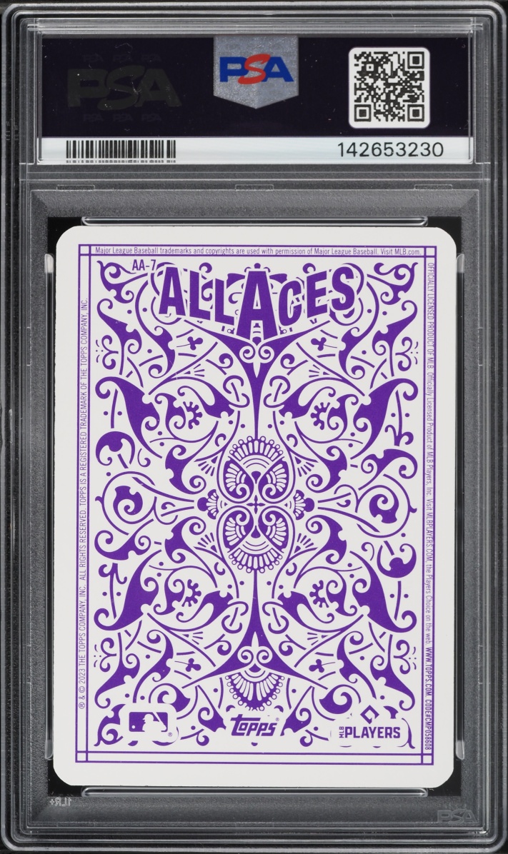 2023 Topps All Aces Clayton Kershaw #AA7 PSA 9 MINT