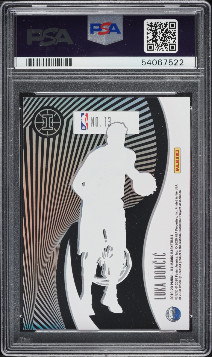 2019 Panini Illusions Astounding Pink Luka Doncic #13 PSA 10 GEM MINT