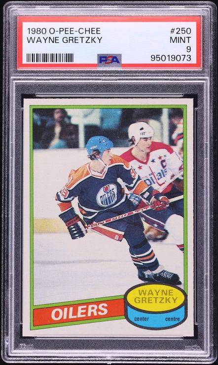 1980 O-Pee-Chee Hockey Wayne Gretzky #250 PSA 9 MINT