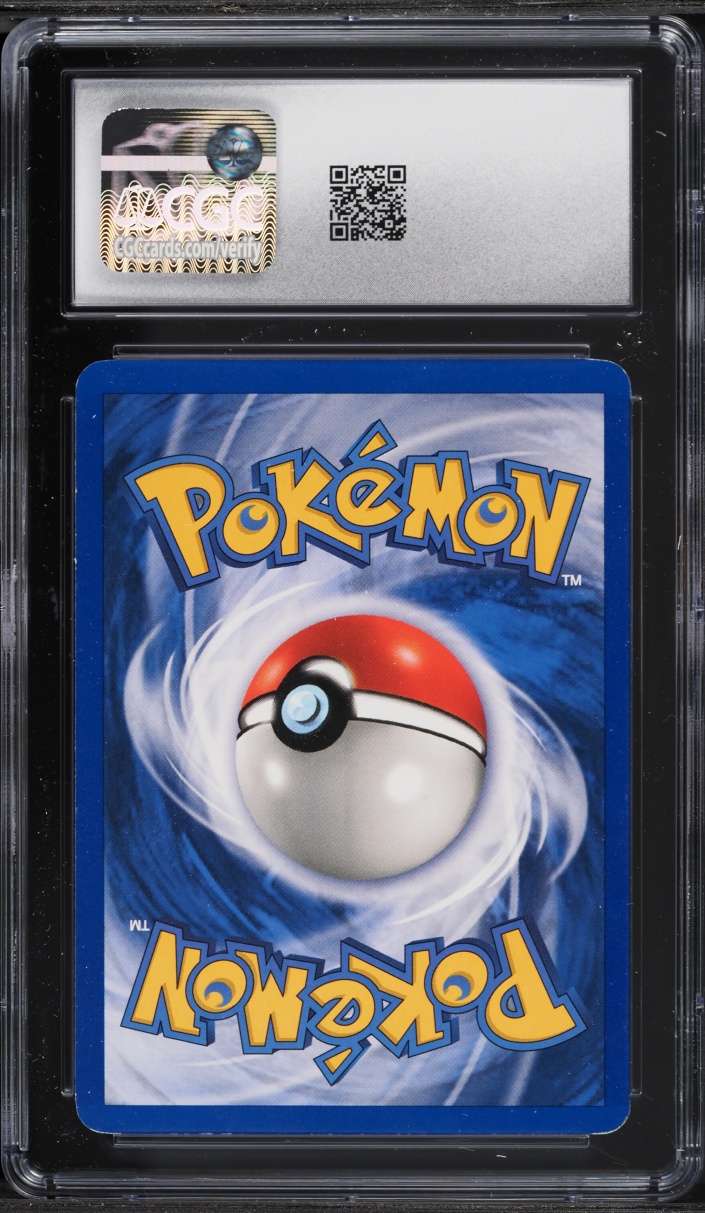 2000 Pokemon Base Set 2 Holo Hitmonchan #8 CGC 7 NRMT