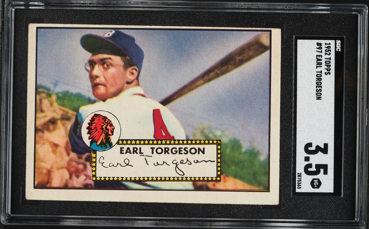 1952 Topps Earl Torgeson #97 SGC 3.5 VG+