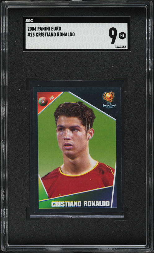 2004 SP Authentic Manchester United Cristiano Ronaldo #67 PSA 10