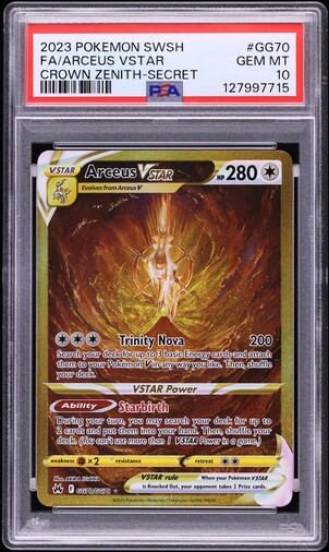 2023 Pokemon Sword & Shield Crown Zenith Full Art Mewtwo VSTAR