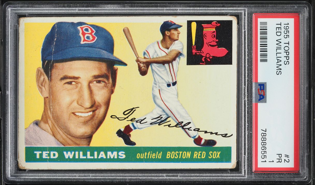 1955 Topps Ted Williams #2 PSA 1 PR