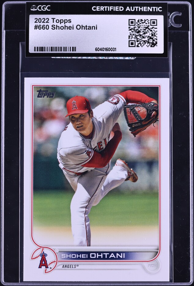 2022 Topps Chrome Shohei Ohtani #1 PSA 10 GEM MINT on Fanatics Collect