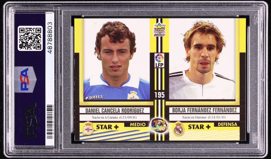 Carte à Collectionner Ronaldinho – Mundicromo 2004-05, Las Fichas De La Liga (#48), FOIL, Notée SGC 4