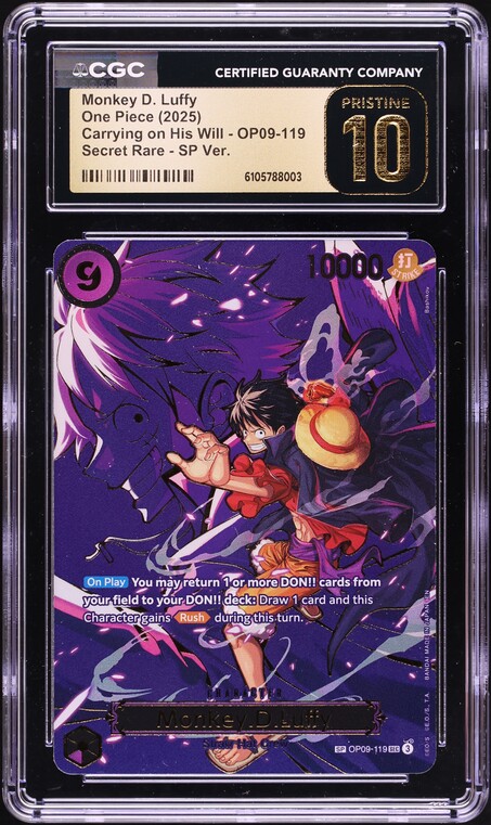 2025 One Piece Japanese A Fist Of Divine Speed Monkey D. Luffy