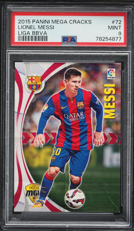 2015 Select Stars Memorabilia Gold Lionel Messi PATCH /10 #ST-LM