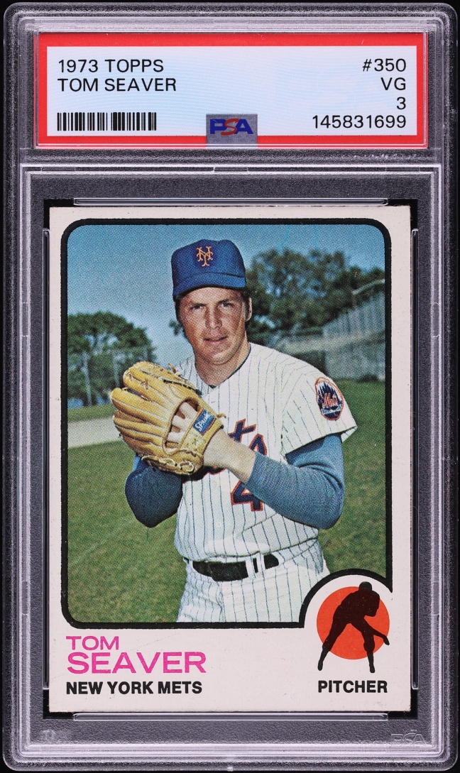 1973 Topps Tom Seaver #350 PSA 3 VG